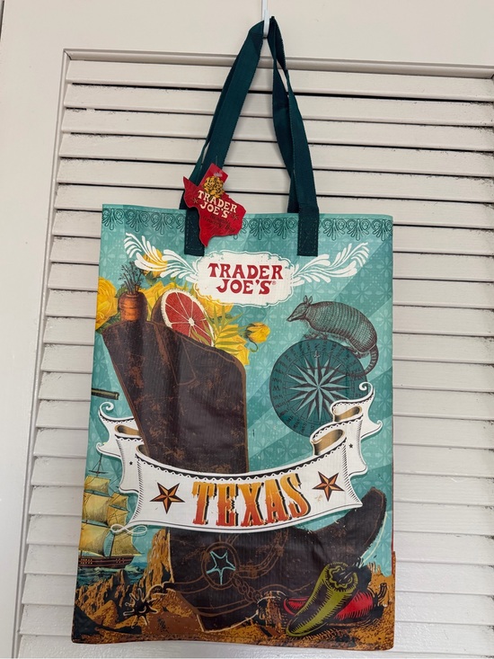 Trader Joe'S Handbags - NWT Trader Joe’s Texas Reusable Tote Bag Grocery Shopping Bag 6 Gallon Mystery